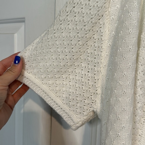 Perceptions white light weight sweater size XL - Picture 2 of 3